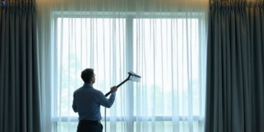 Commercial drapes cleaning service newington-vic hotels offices